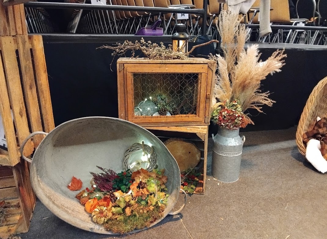 Herbst-Dekoration für Veranstaltungen