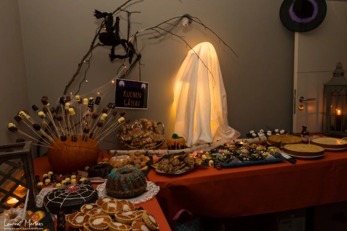 Halloween Dekoration Buffet